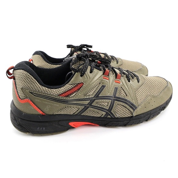 Asics Gel-Venture 8 Trail Running Sneakers Olive Green Mens 11